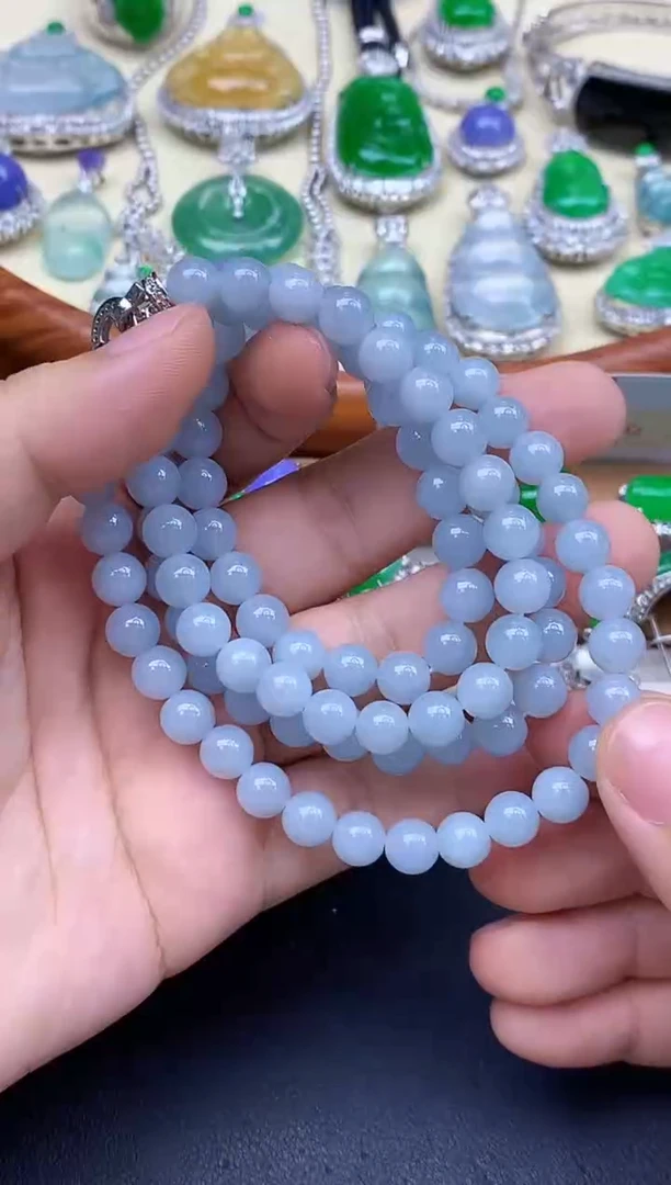 颈饰未镶嵌翡翠309-中国好珍宝