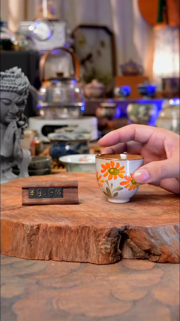 摆件菊花手工手绘手工手绘