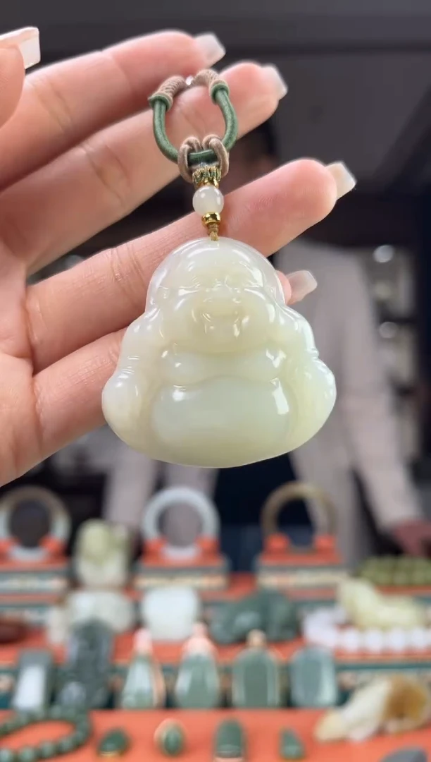 【闪购商品】和田玉颈饰未镶嵌佩佩44mm左右