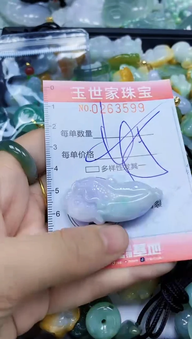 翡翠未镶嵌颈饰闪购0263599多样性发其一