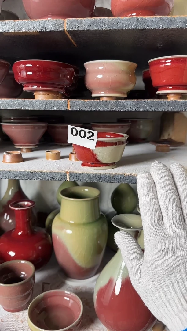 杯子钧瓷蘭山窑手作器物002 福利