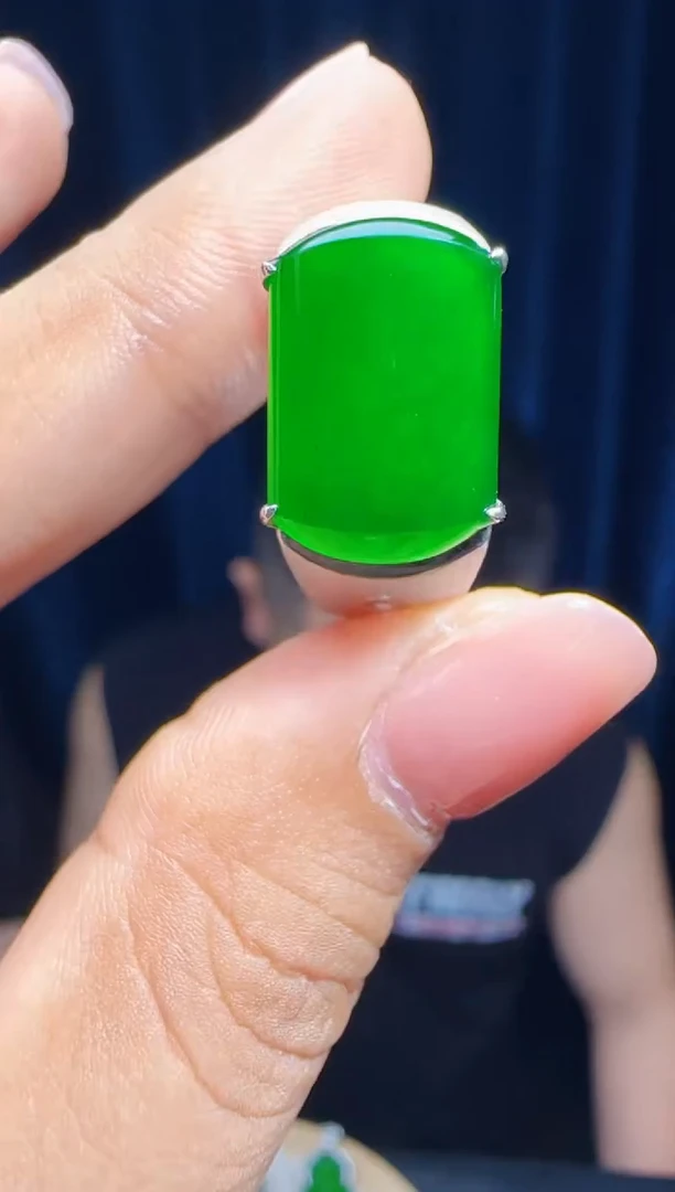 未镶嵌定制翡翠翡翠戒指145