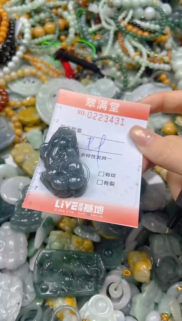 颈饰未镶嵌翡翠闪购0223431