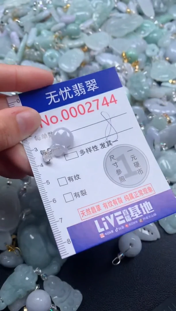 颈饰未镶嵌翡翠2744