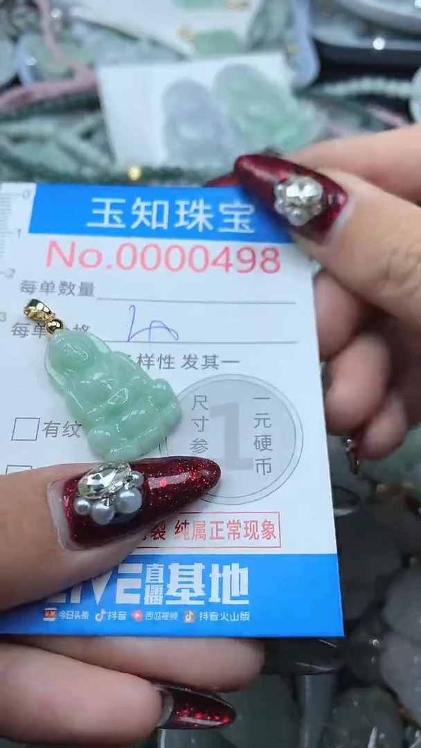 颈饰未镶嵌翡翠498