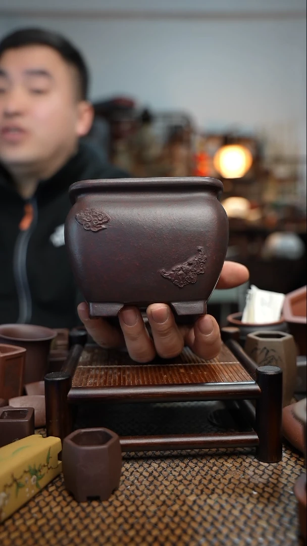 【闪购商品】紫砂花盆長木軒精品紫砂