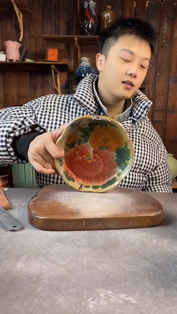 碗270，手工手绘，超值陶瓷1