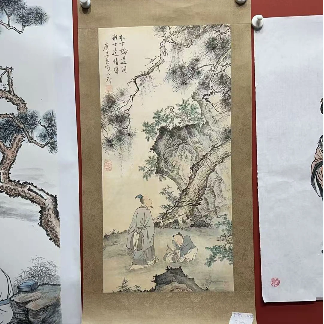 大千长子张心智老师国画作品
