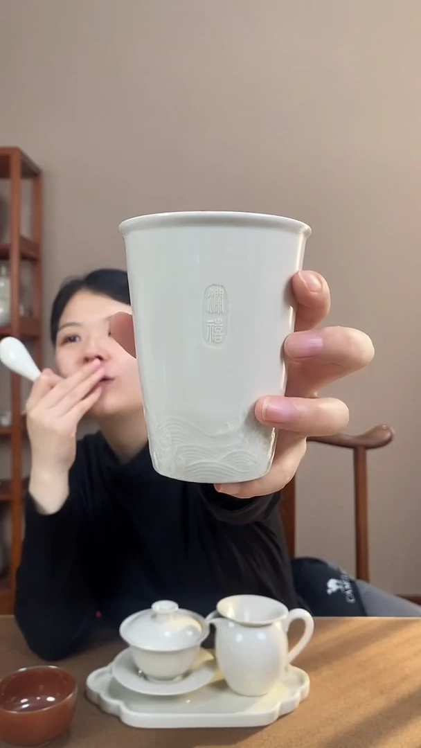 陈氏定窑澜禧可乐杯