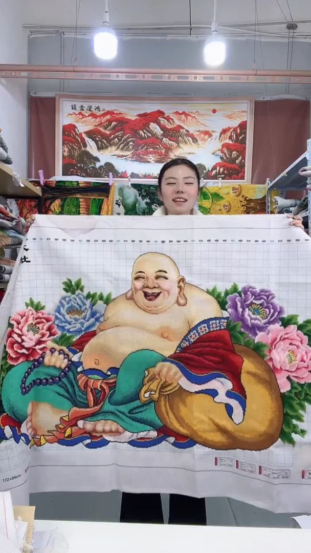 棉笑口常开 弥勒佛