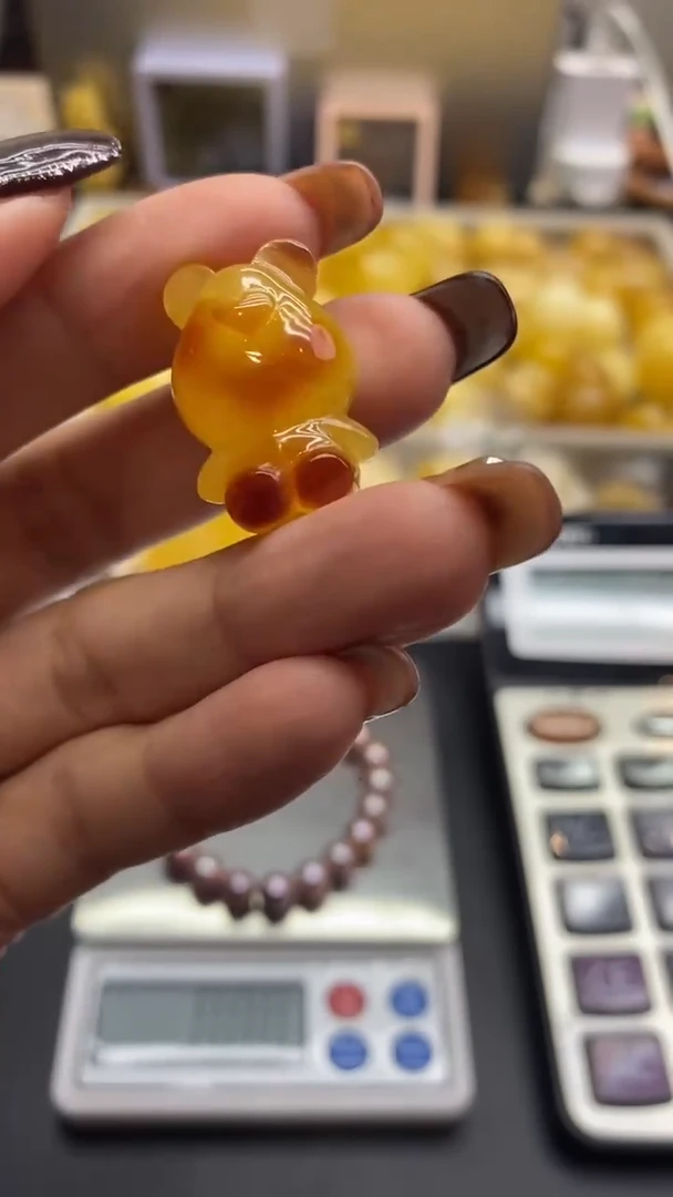 琥珀未镶嵌珠宝奇石278