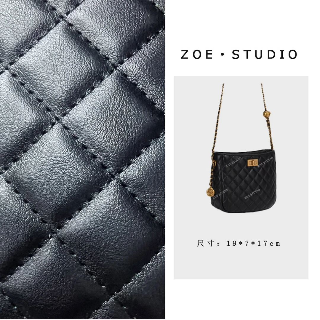 【佐伊甄选】GQ-7729-黑色轻奢女士时尚通勤百搭腋下斜挎包