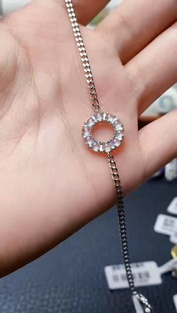 银S925镶嵌戒指翡翠3354