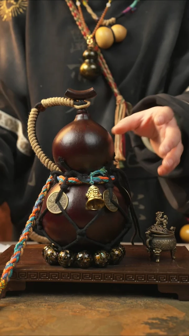 238大漆一物一拍记葫堂出品【不带手串】