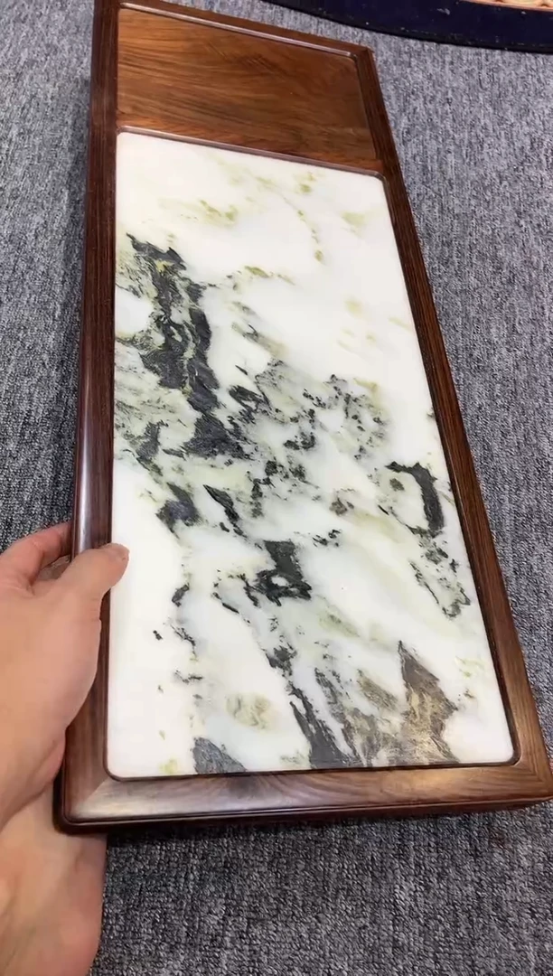 红酸枝木类成套家具茶盘