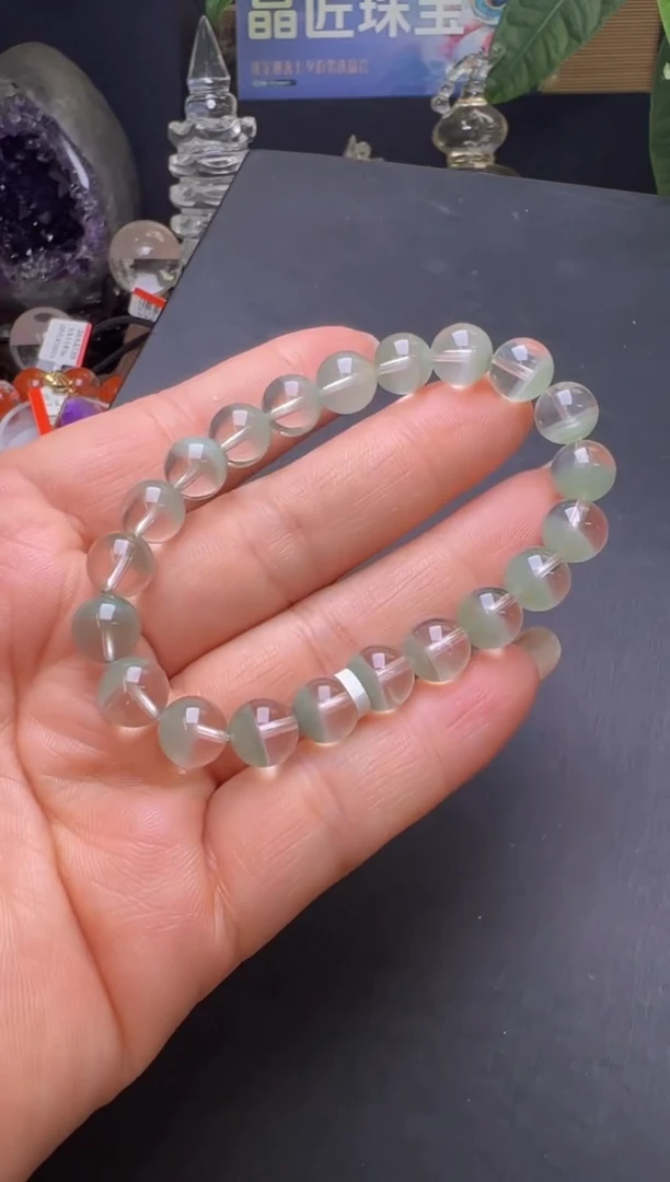 手串未镶嵌水晶青幽灵手串9m+ M54251X
