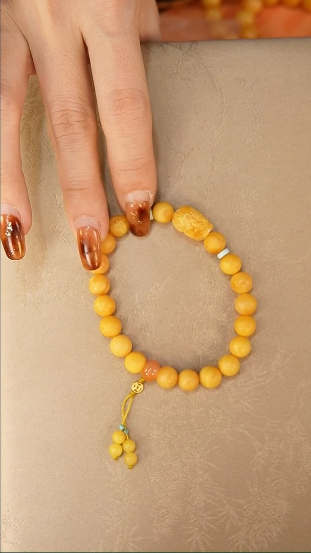 【闪购商品】琥珀手链未镶嵌手串