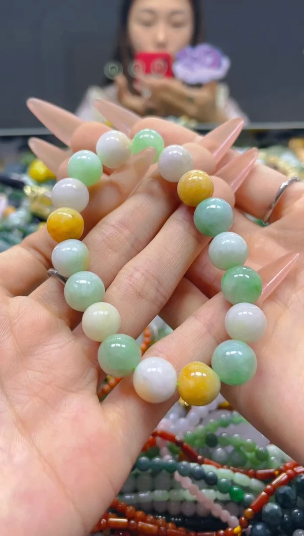 颈饰未镶嵌翡翠10MM