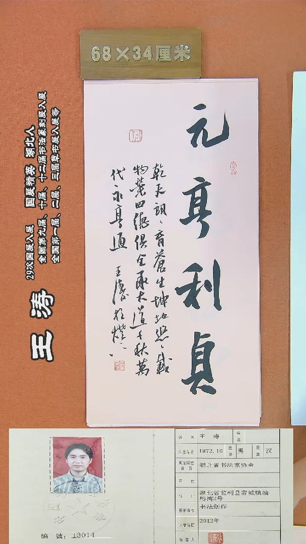 书法87R王涛书法作品