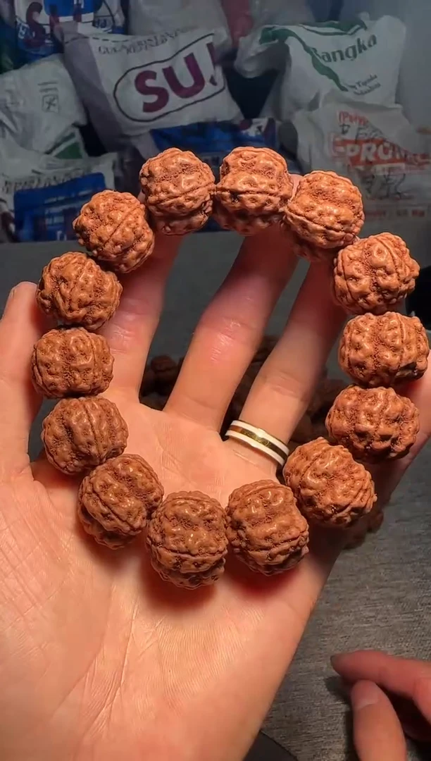 手串金刚菩提粗筋霸王花-21mm