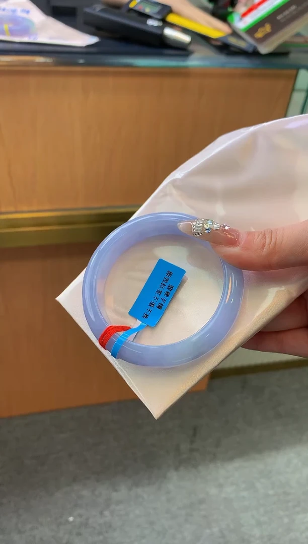 未镶嵌手镯翡翠-F39-正圈57.2