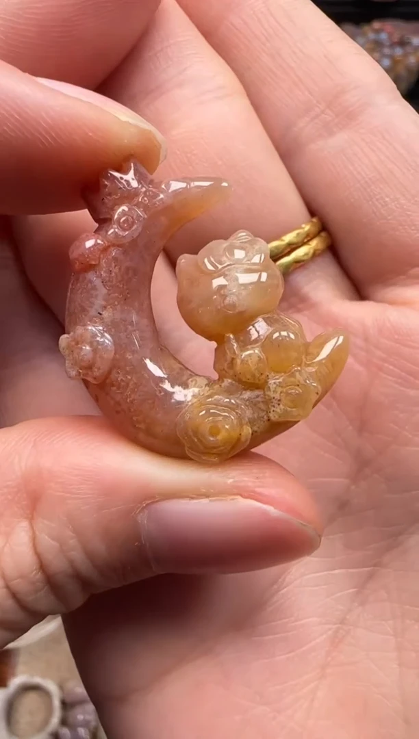 【闪购商品】硅化珊瑚（珊瑚玉）颈饰未镶嵌270
