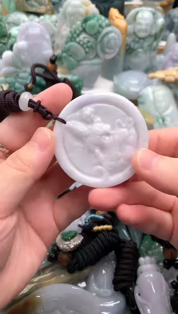 吊坠(不含链)未镶嵌翡翠1