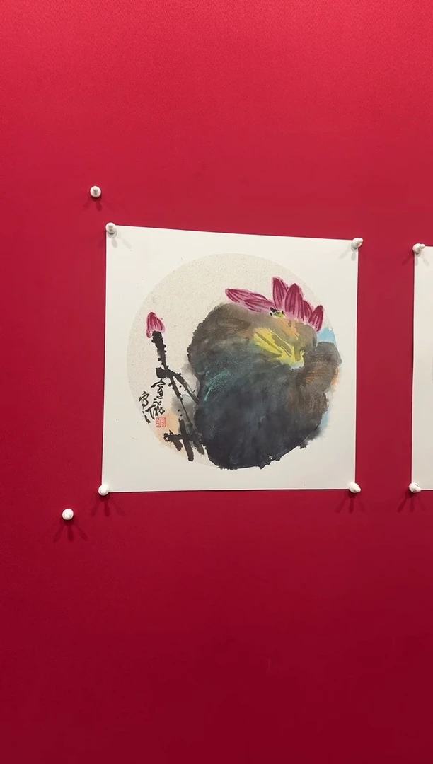 国画刘运龙41*41......