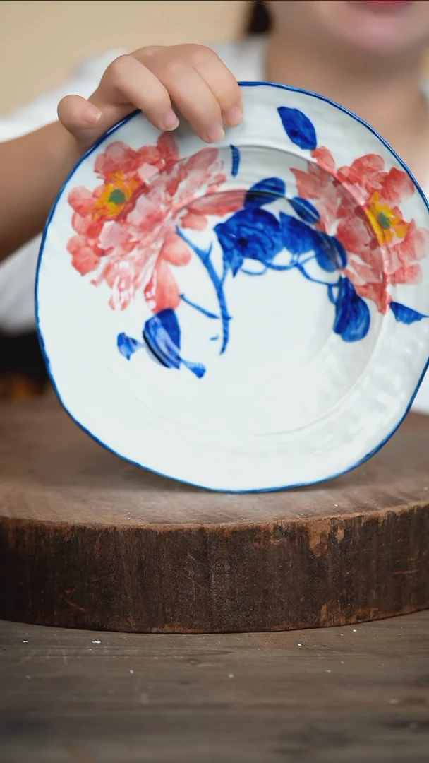 【闪购商品】瓷片景德镇高温釉下彩（食品级）