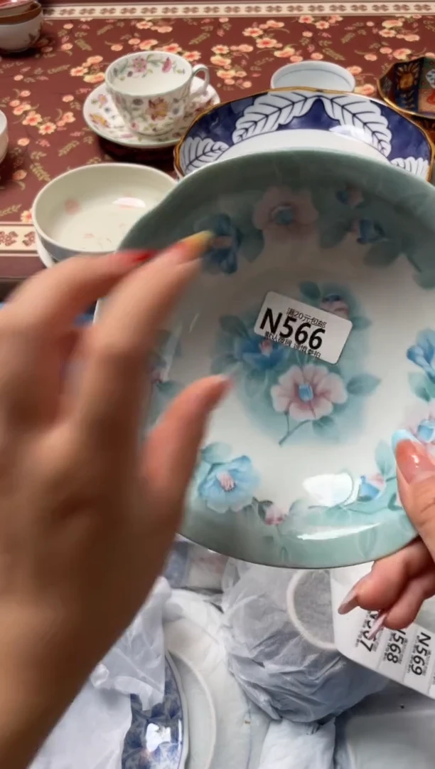 瓷片d****吖瓷器瓷器N566
