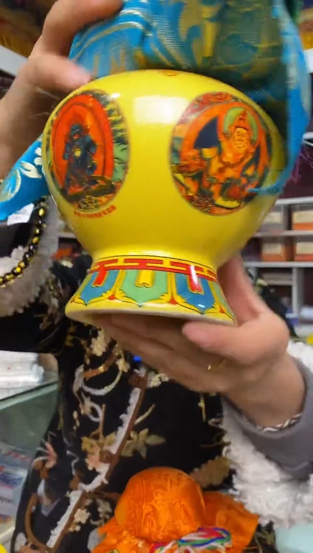 【闪购商品】泥塑隆务大五路小宝瓶
