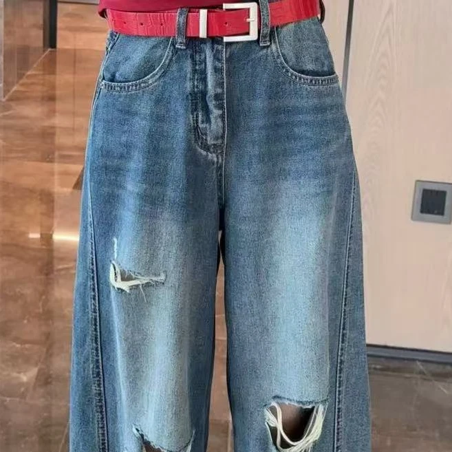 复古红色腰带 小允姐姐2025新款时尚气质高级复古红色腰带