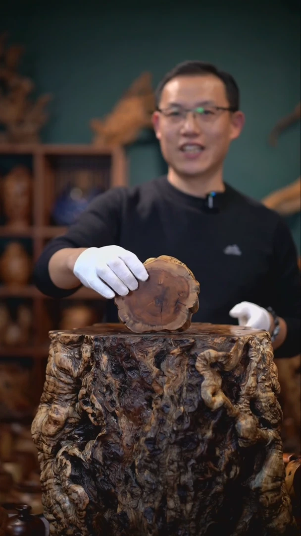 【闪购商品】枣木雷击枣木底座