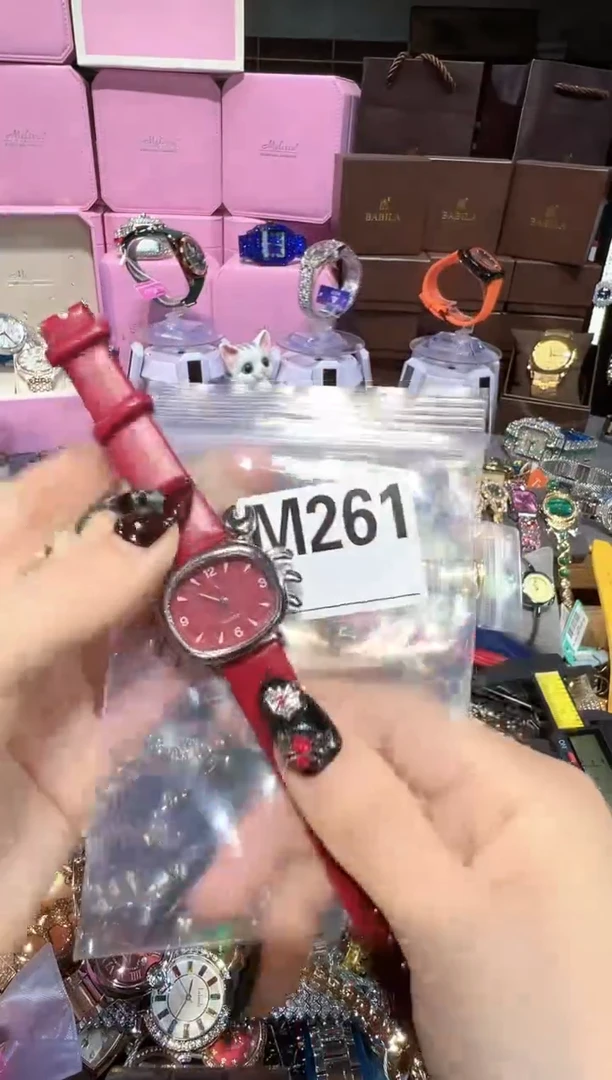 石英机芯不锈钢不锈钢直播定闪专用