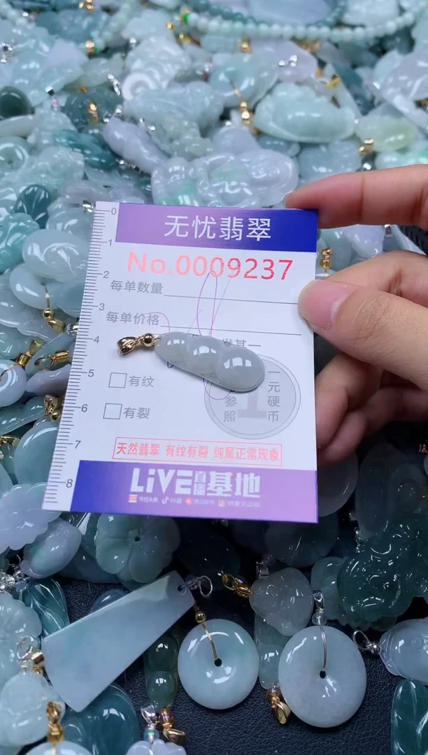 颈饰未镶嵌翡翠9237