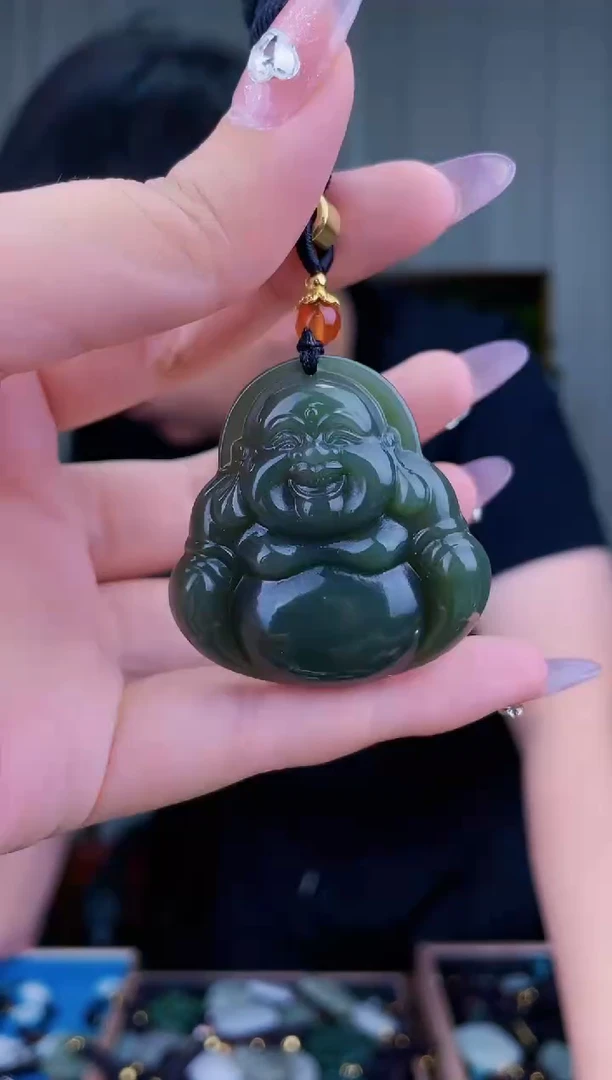 和田玉未镶嵌挂件拍一发一，多样性发货！