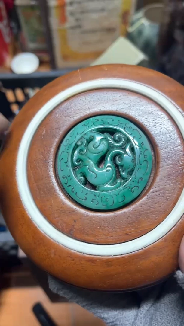 手工艺品琉璃快***人摆件