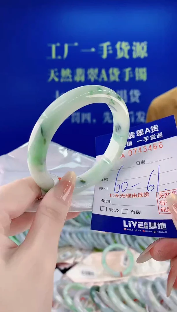 未镶嵌手镯翡翠66