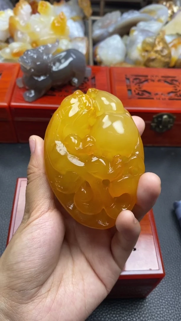 未镶嵌手把玛瑙/玉髓道*名00