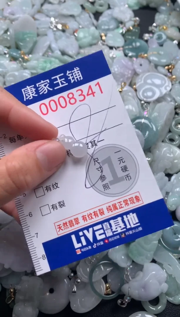 颈饰未镶嵌翡翠8341