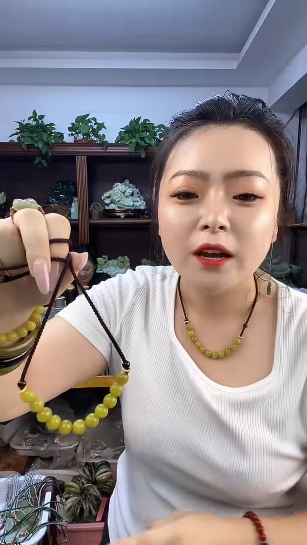 蛇纹石玉未镶嵌珠11多样性发货其中之一