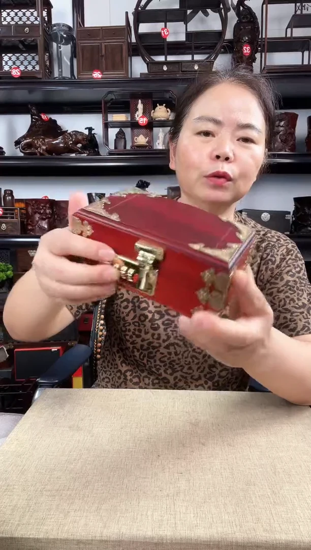 木长方盒老李红木工艺品