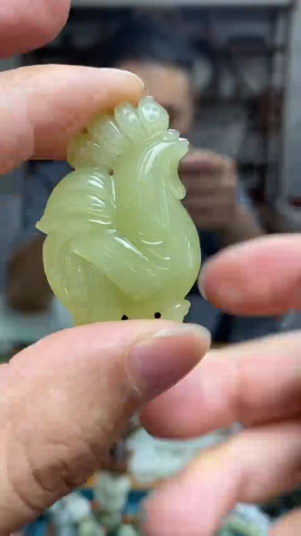 和田玉未镶嵌颈饰93