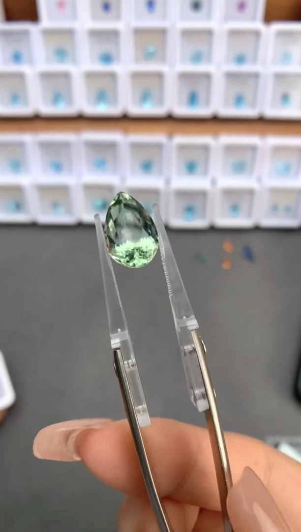 未镶嵌裸石定制碧玺6.6ct 07047