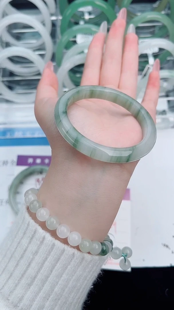 未镶嵌手镯石英质玉139-53/54