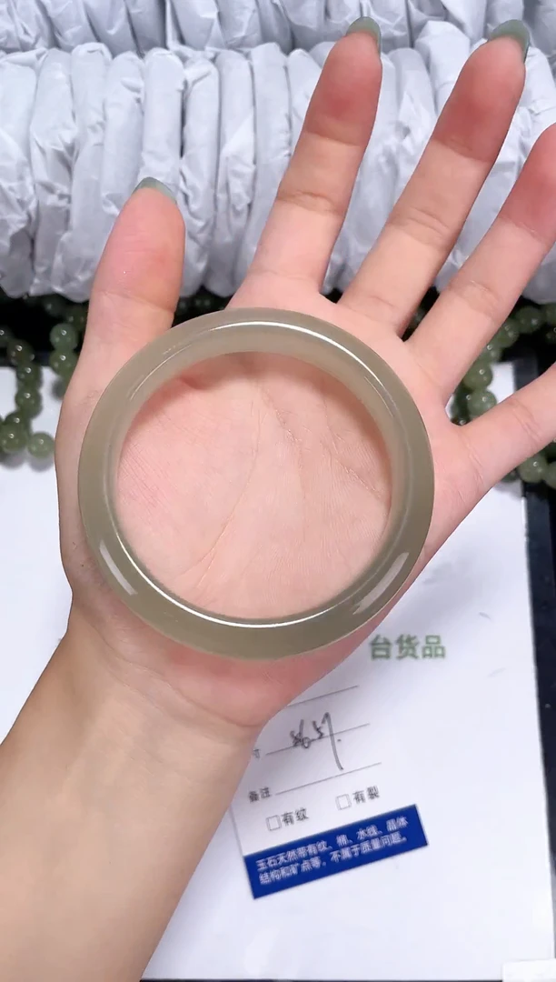 未镶嵌东陵石东陵玉039 浅茶晴 56-57
