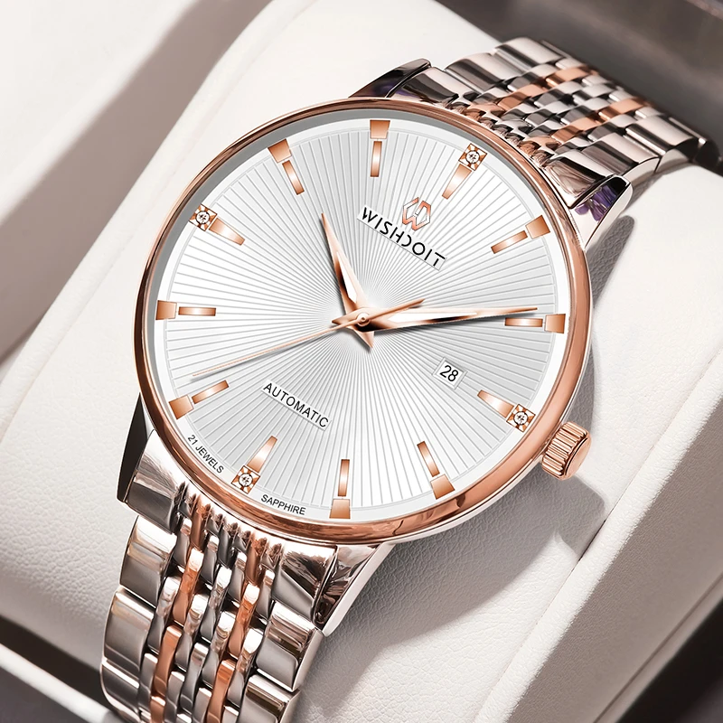 男士全自动机械腕表日历款 （远）MJ8893 G