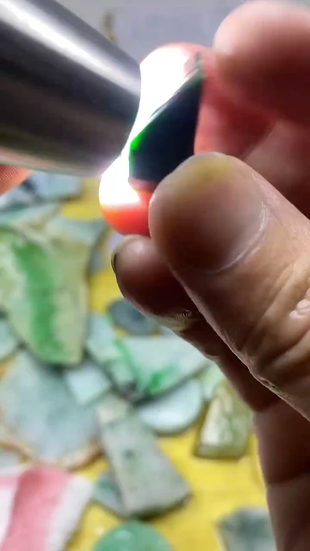 散珠翡翠天然缅甸翡翠A货376