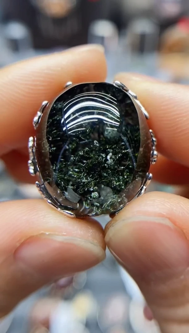 【闪购商品】水晶戒指银S925镶嵌水晶