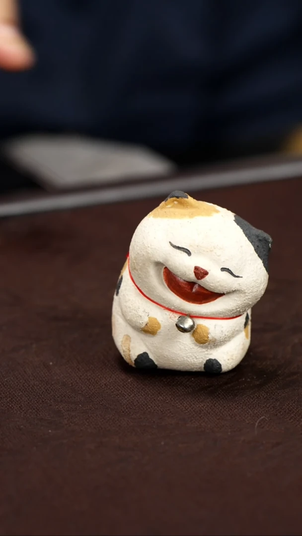紫砂茶宠小猫。，。，